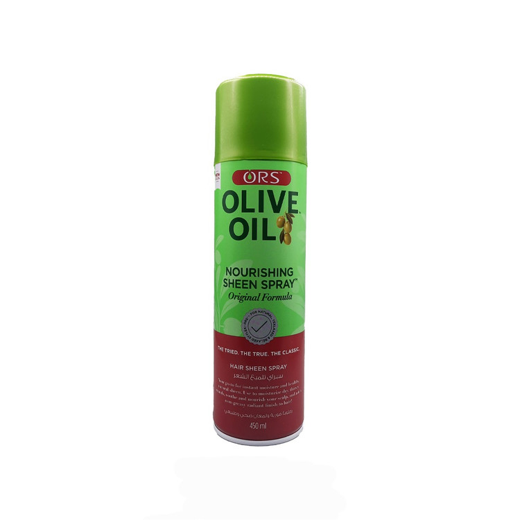 اسپری مو ORS Olive Oil Nourishing Sheen Spray |ORS Olive Oil shine spray for dry hair | خرید اسپری شاین
