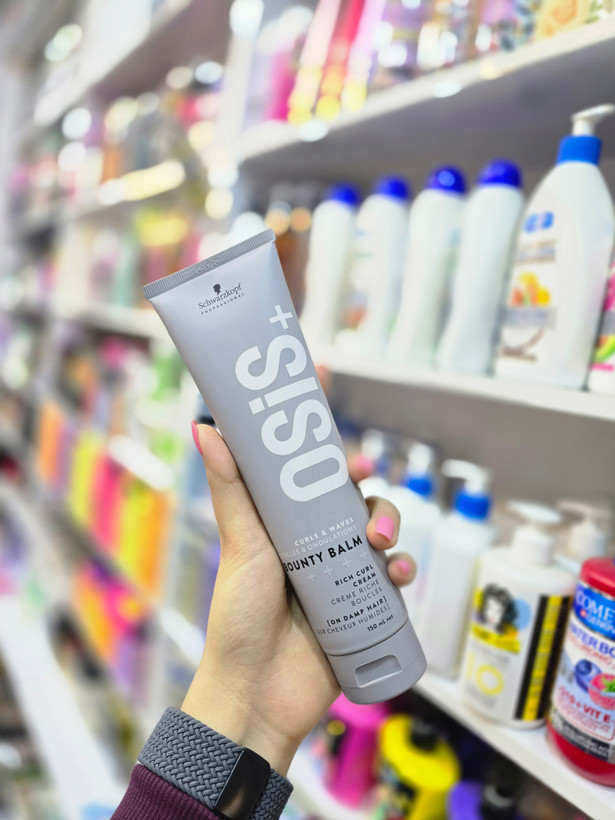 کرم وزگیر مو Schwarzkopf OSiS Bounty Balm • خرید کرم حالت دهنده فر مو اوسیس بونتی بالم