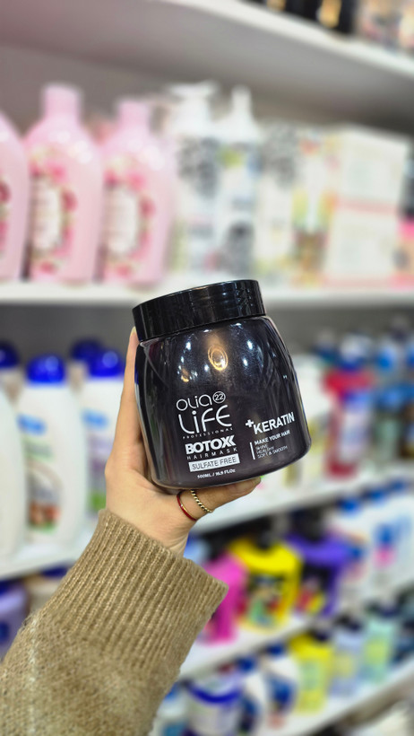 خرد ماسک ترمیمکننده و نرمکننده مو اولیا Olia Life Professional Hair Mask Keratin