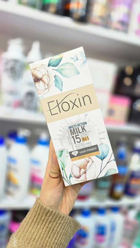 پرایمر مو ۱۵ کاره الوکسین مولتیاکشن Eloxin Multi Action Hair Primer 15 in 1