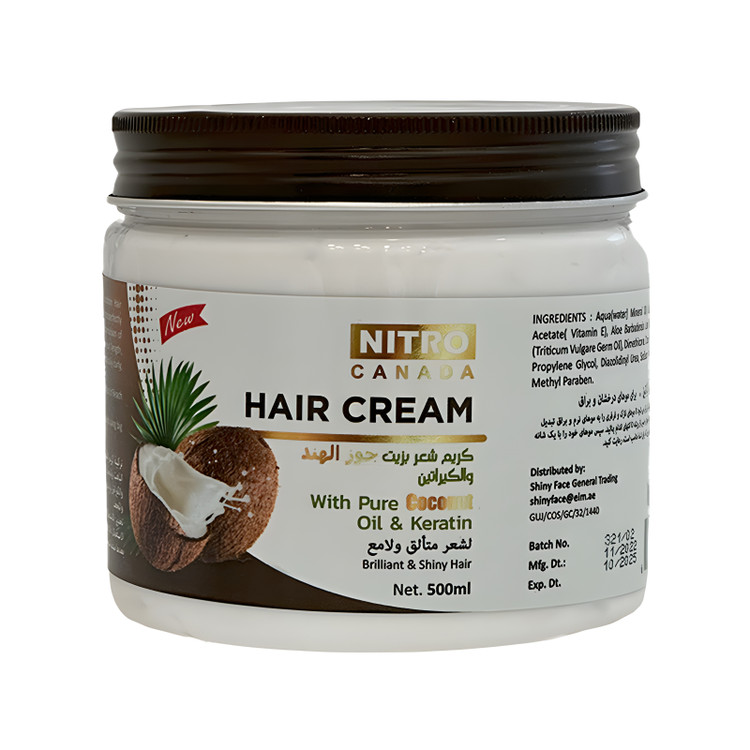 کرم مو هندی نیترو با Coconut Oil & Keratin