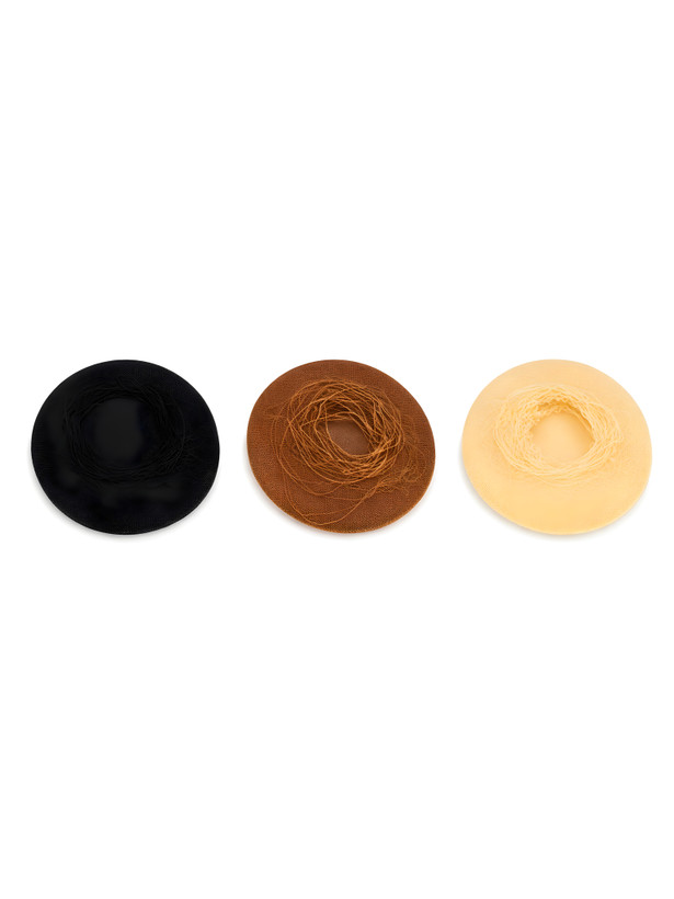 تور شینیون خارجی آیسا Aysa Hair Net Blonde, Black & Brown مناسب فیکس و شینیون حرفهای مو