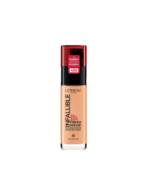 کرم پودر لورآل اصل L’Oréal Infallible Foundation پوشش طبیعی و ماندگار – natural & long-lasting coverage