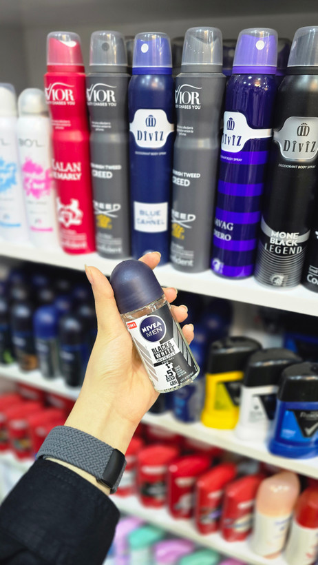 خرید مام ضد تعریق نیوآ مدل بلک اند وایت | NIVEA FOR MEN
