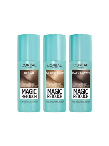 رنگ ریشه لورآل L’Oréal Root Touch Up پوشش فوری سفیدی – instant gray coverage