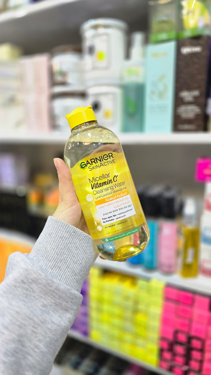 قیمت میسلار واتر ویتامین C گارنیر اصل فرانسه زرد