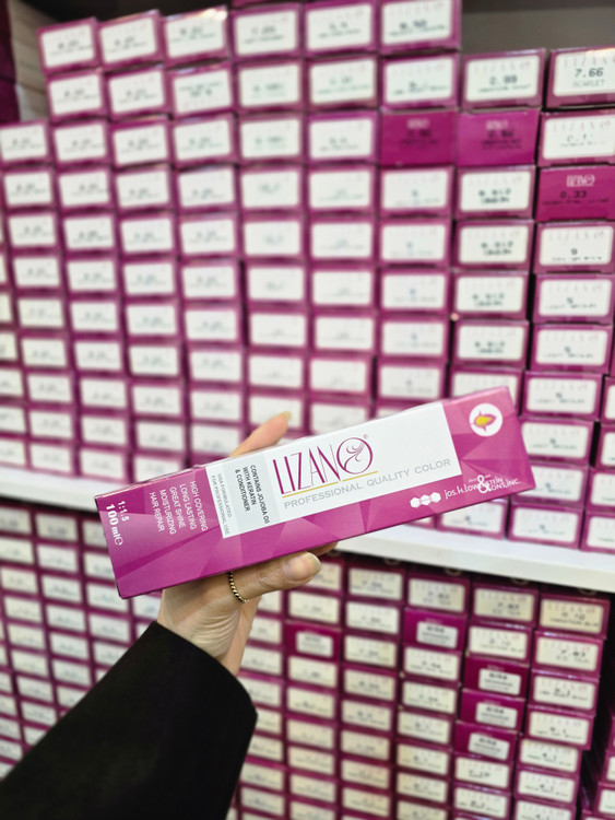 رنگ مو لیزانو پوشش کامل affordable hair dye