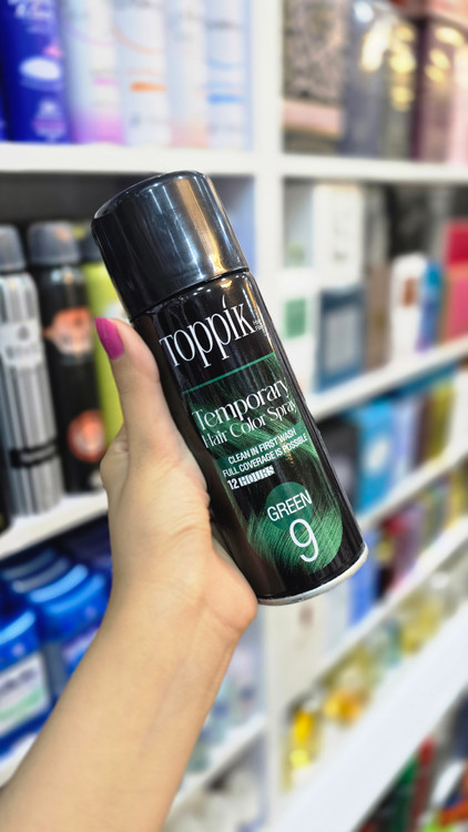 رنگ green اسپری تاپیک