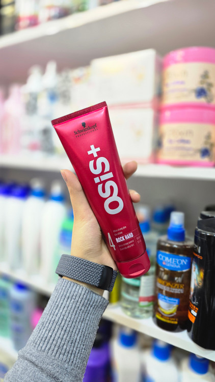 چسب مو بسیار قوی اوسیس OSIS Rock Hard | Strong hair glue برای فیکس حرفهای و استایل طولانی