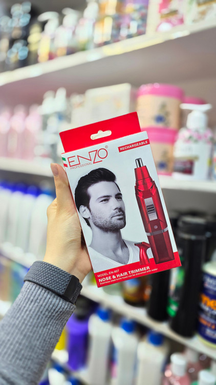 دستگاه اصلاح حرفهای Enzo EN 907 | Best nose, ear & eyebrow trimmer با تیغه استیل ضدزنگ