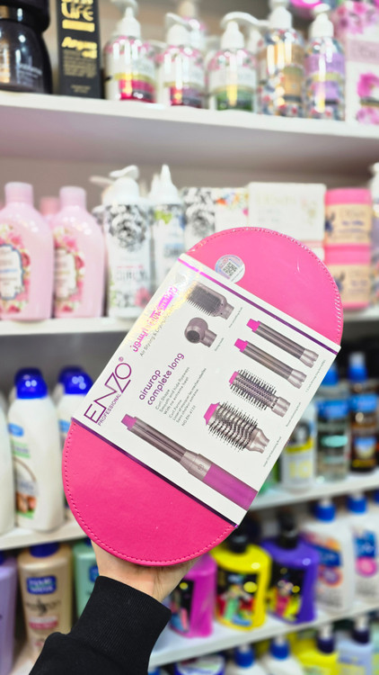 سشوار چندکاره Enzo 4133 با Ion technology | Best hair styling tool برای خشک کردن، حجمدهی و صاف کردن مو
