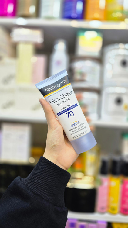 خرید کرم ضد آفتاب نوتروژینا SPF 70 | Neutrogena Sun Protection برای پوست محافظتشده و سالم