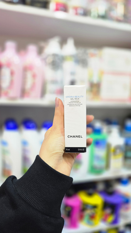 خرید ژل دور چشم هایدرا بیوتی چنل | Chanel Hydra Beauty Eye Gel برای کاهش تیرگی و پف
