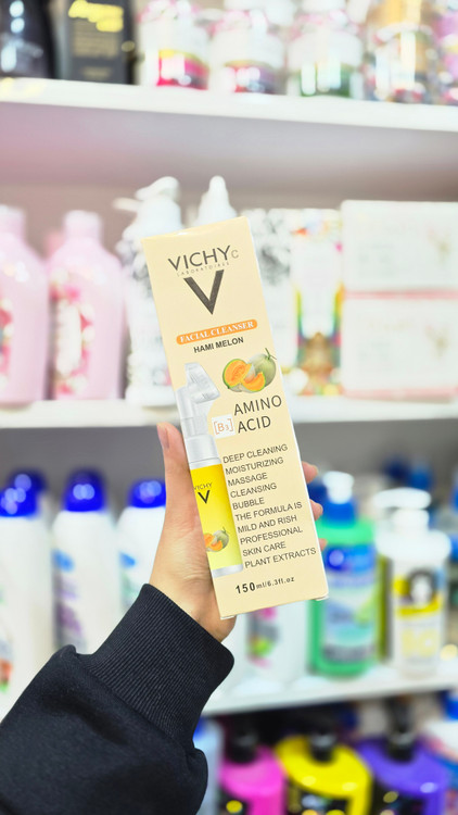 فوم شستشوی صورت ویشی ملون | Vichy Melon Face Wash آبرسان و ملایم برای پوست خشک