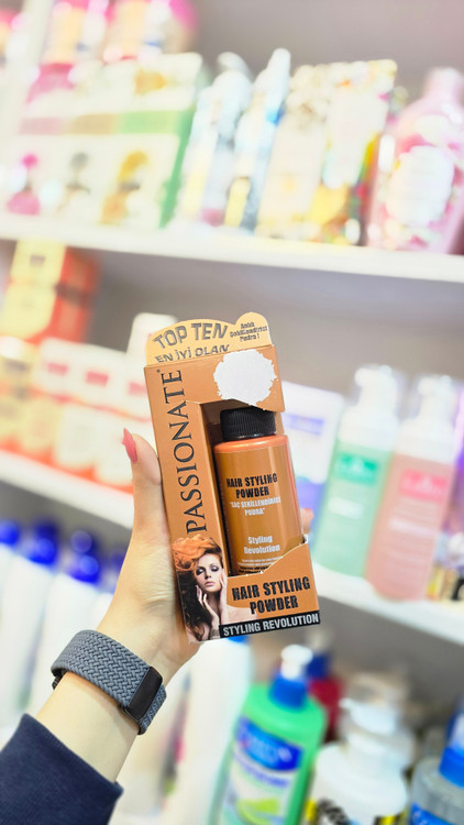 پودر پشنت آبی و نارنجی | Passionate Styling & Volumizing Powder برای حجمدهی و استایل مو