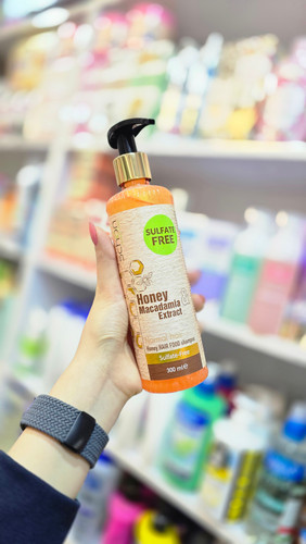 شامپو شون عسل و ماکادمیا | Schon Honey & Macadamia Shampoo ترمیمکننده و مغذی برای موهای خشک و شکننده