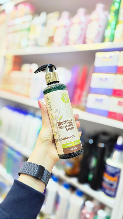 شامپو شون ماکادمیا و مورینگا | Schon Macadamia & Moringa Shampoo تقویتکننده و نرمکننده موهای خشک و آسیبدیده