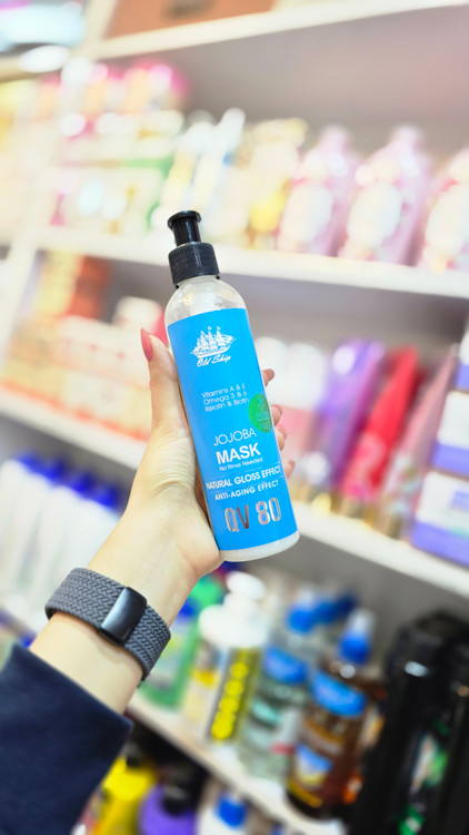 روتین داخل حمام جوجوبا ماسک مو Jojoba