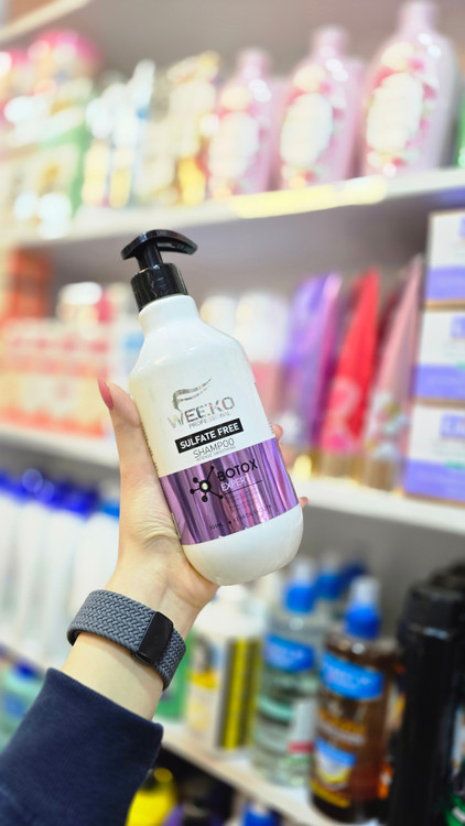 خرید شامپو ویکو بوتاکس | Weeko Botox Sulfate-Free Shampoo ترمیمکننده و احیاکننده مو