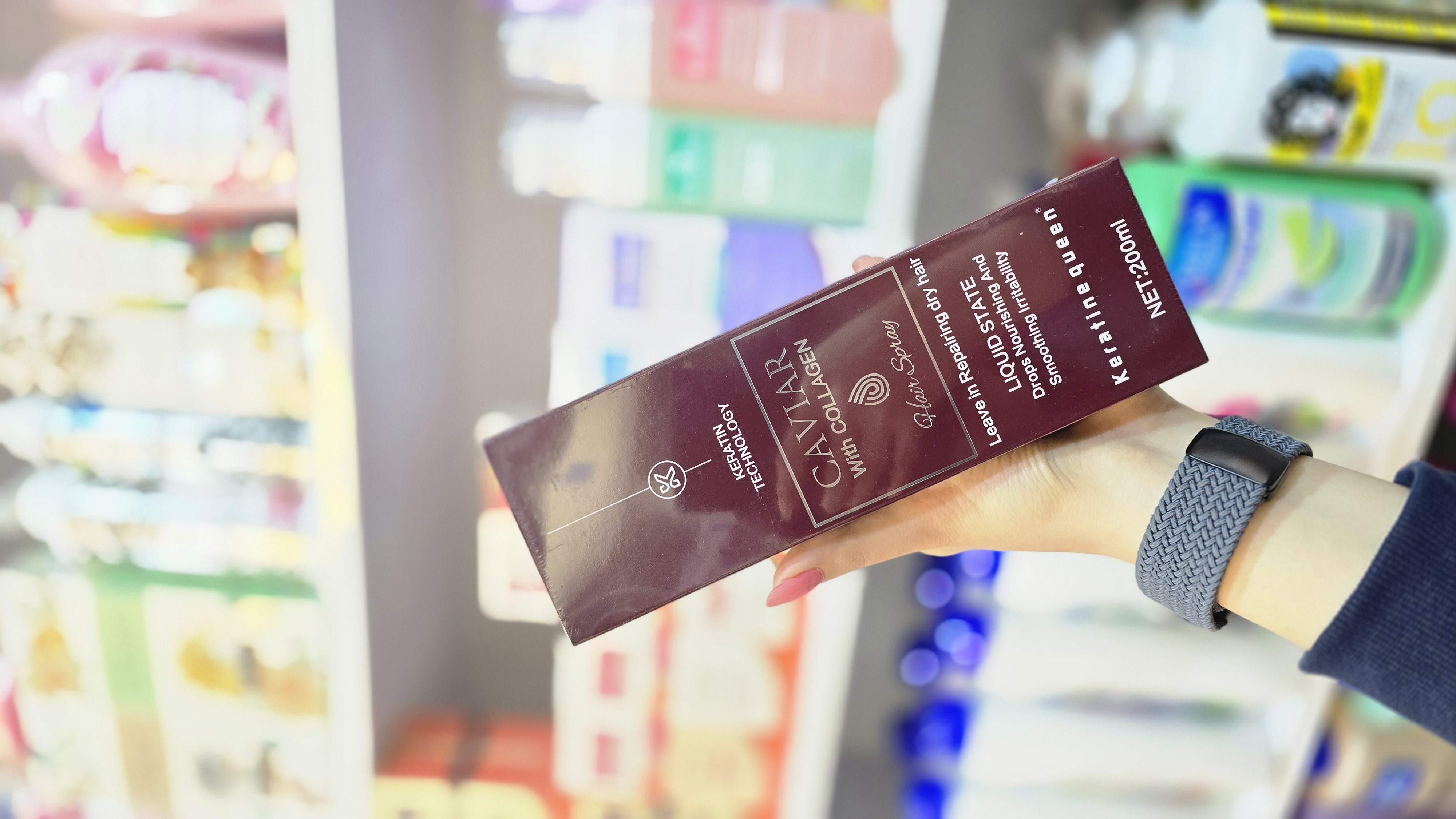 اسپری کوئین کراتین خاویار 200 میلی لیتری