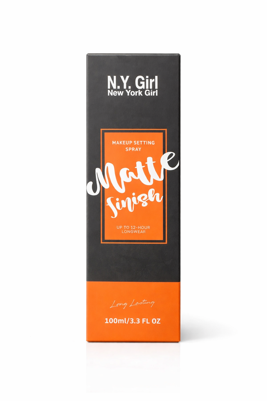 اسپری فیکساتور آرایشی N.Y. Girl مدل Matte Finish | اسپری تثبیتکننده آرایش فینیـش مات