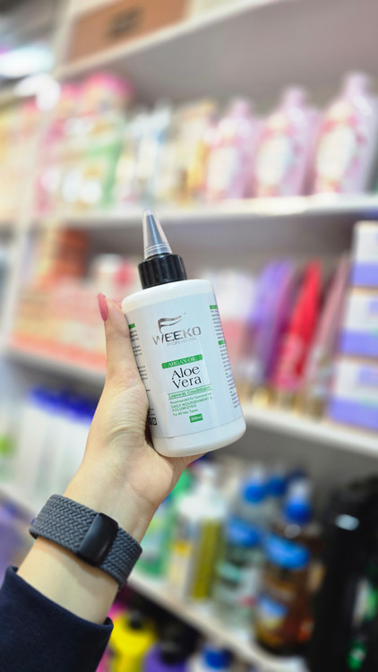 ماسک بعد حمام ویکو Weeko | Leave-In Hair Cream Argan, Aloe Vera, Keratin