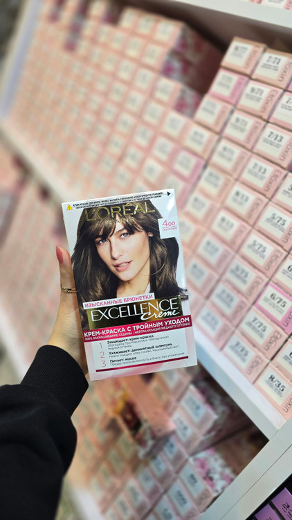 رنگ مو لورآل قهوهای متوسط 4.00 | L'Oréal Medium Brown 4.00 Permanent Color