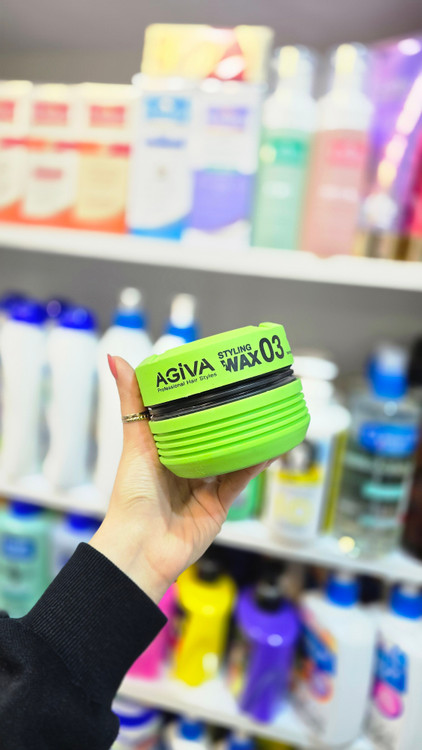 واکس مو آگیوا سبز 03 | Agiva Styling Wax No.03
