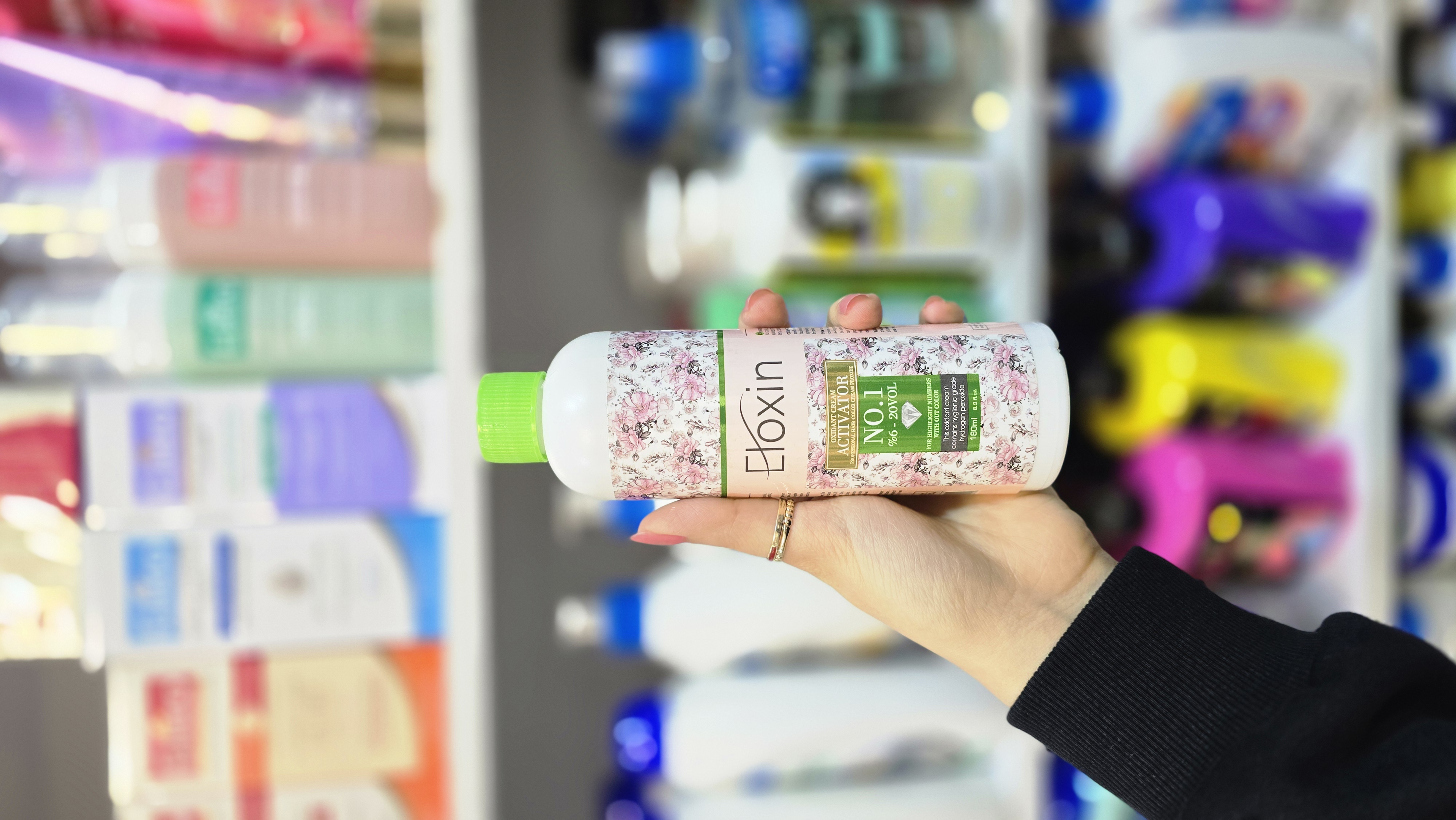 اکسیدان الوکسین کم آمونیاک و بدون آمونیاک ٣٪ ٦٪ ٩٪