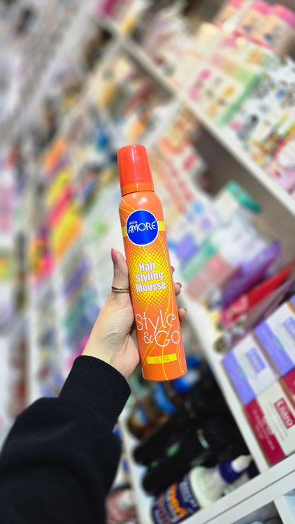 موس مو سورا آمور نارنجی Ultra | Sora Amour Ultra Hold Mousse