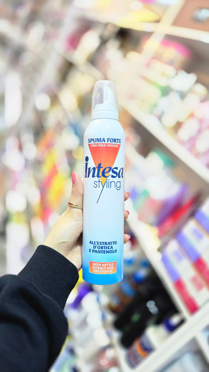 موس مو اینتسا Spuma Forte | Intesa Styling Firm Hold Mousse حجمدهنده و فیکس قوی