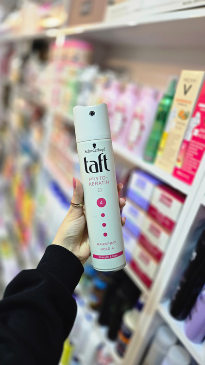 اسپری مو تافت کرم Phyto Keratin Hold 4 | Taft Schwarzkopf Hair Spray