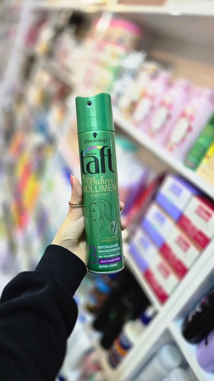 اسپری مو تافت سبز Volume 3 | Taft Schwarzkopf Hair Spray Green 3
