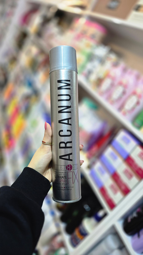 اسپری مو آرکانوم شماره 8 | Arkanum Ultimate Fix Hair Spray