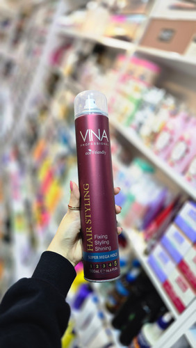 اسپری حالتدهنده مو وینا | Vina Hair Styling Spray Normal & Super Mega Hold