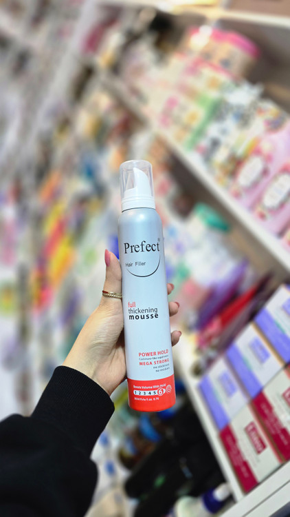 موس مو پرفکت شماره 6 | Perfect Hair Mousse No.6 Ultra Strong