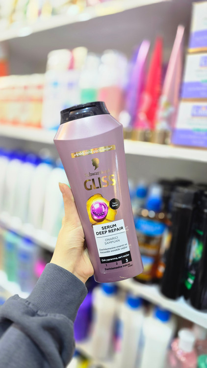 شامپو گلیس شوارزکف بنفش مخصوص موهای رنگشده و محافظ رنگ