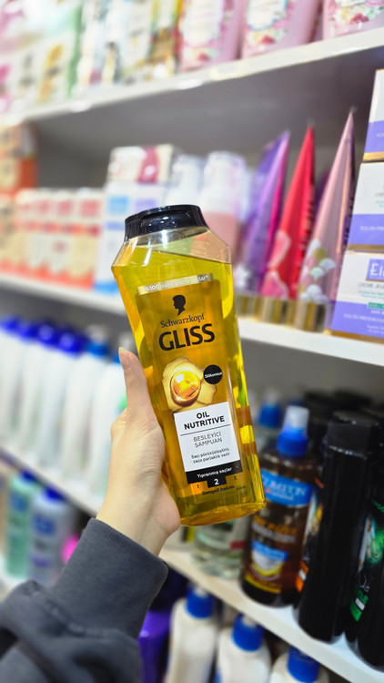 شامپو گلیس شوارزکف زرد برای موهای آسیبدیده و شکننده