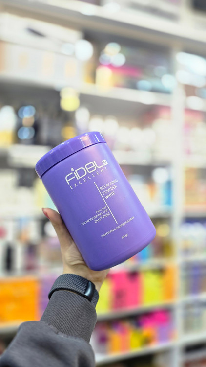 خرید پودر دکلره داست فری White Fidel 500 gr