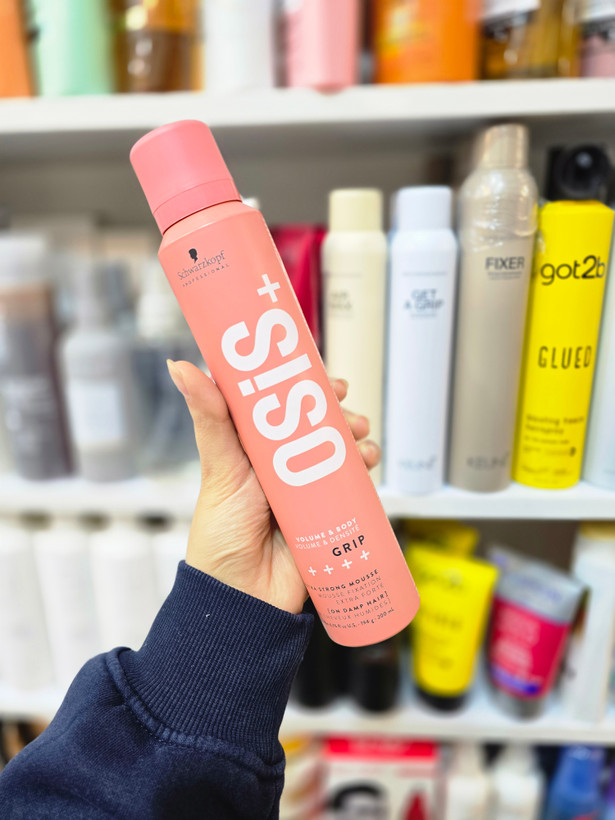 خرید موس حجم دهنده اوسیس گریپ 200 میل | OSiS+ Grip strong hold hair mousse