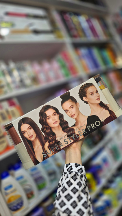 دستگاه چندکاره انزو EN-502 دایسون استایلر Enzo Multi Hair Styler سشوار و فرکننده مو