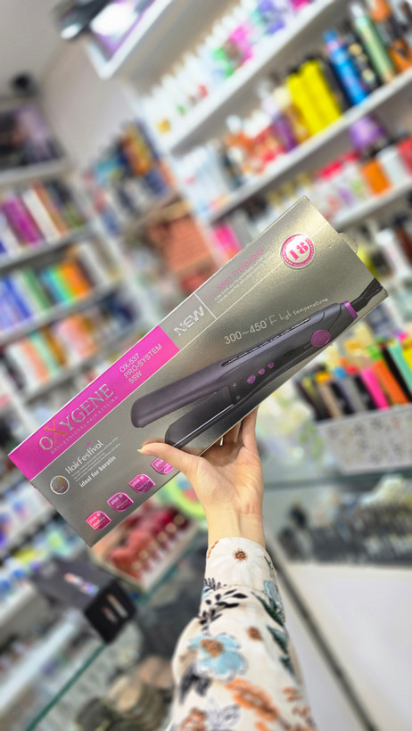 اتو مو اکسیژن OX537 سرامیکی Oxygen Hair Straightener مناسب صافی روزانه مو