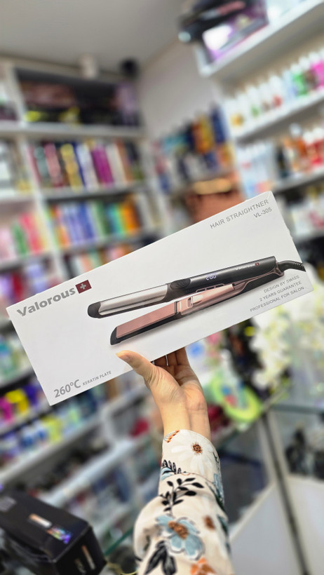 اتو مو والروس VL-305 سرامیکی مناسب صاف کردن روزانه مو Valorous Hair Straightener