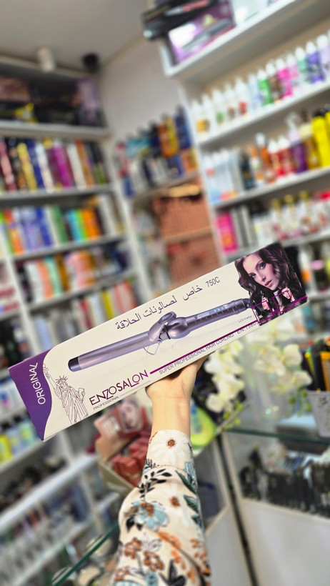 دستگاه فر کننده مو انزو EN-13803 سرامیکی Enzo Hair Curler مناسب فر درشت و طبیعی مو