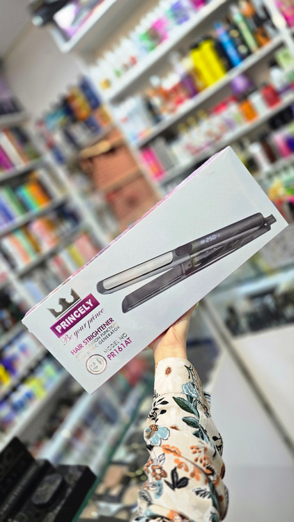 اتو مو پرینسلی PR161AT صفحات سرامیکی Princely Hair Straightener مناسب صاف کردن مو و استفاده روزانه