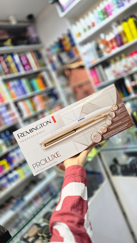 اتو مو رمینگتون S9100 پرو لوکس اصل Remington Proluxe Hair Straightener با تکنولوژی OPTIheat و صافی 24 ساعته