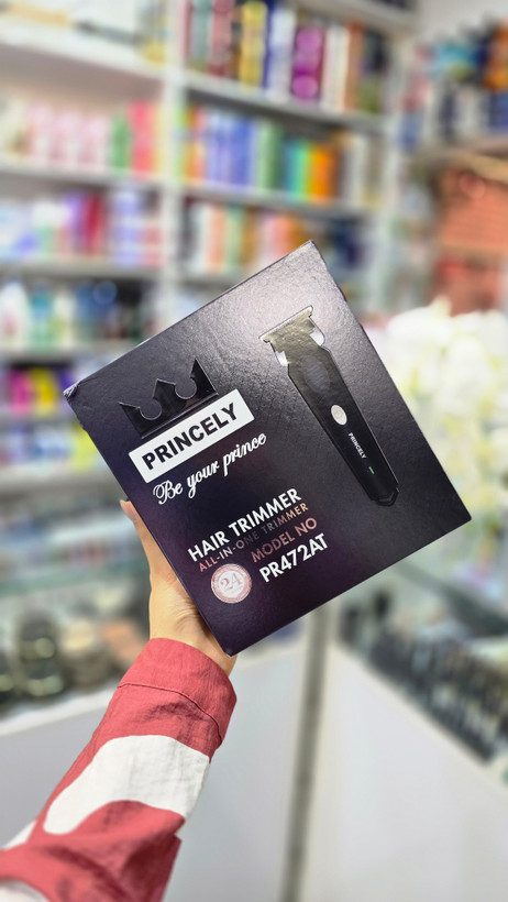 ریش تراش پرینسلی PR472AT حرفهای شارژی با تیغه دقیق Princely Trimmer مناسب اصلاح کامل