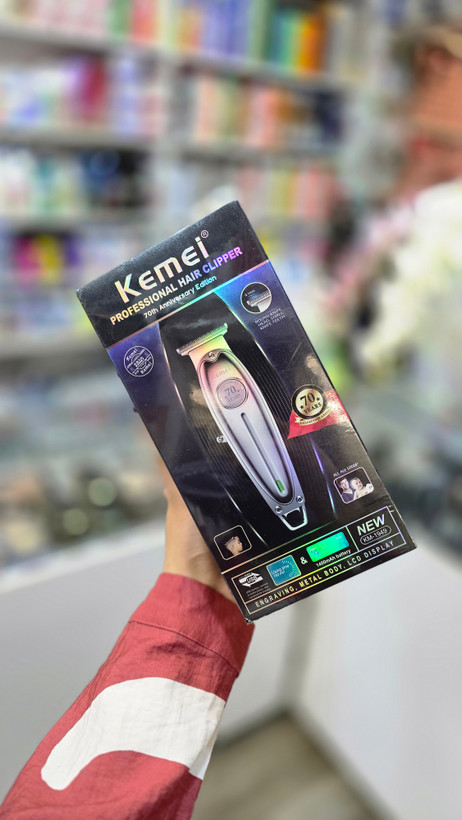 ریش تراش Kemei KM-1949 خط زن دقیق شارژی مناسب فید و اصلاح حرفهای