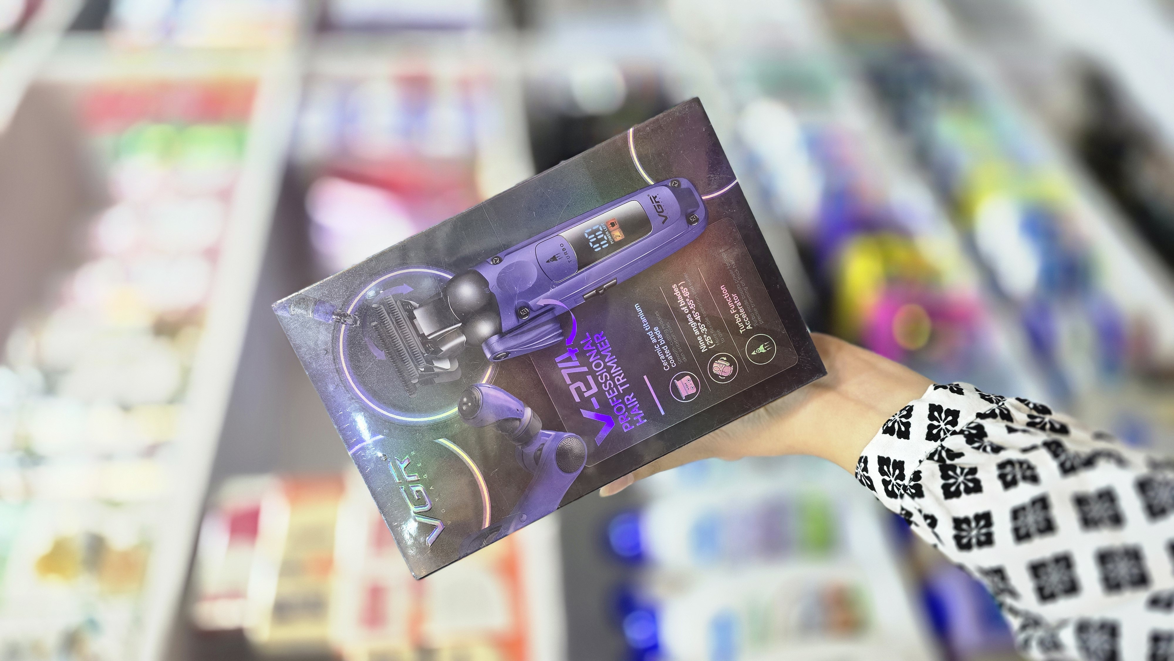 ریش تراش VGR V-274 خط زن حرفهای صفر زن مناسب فید و اصلاح دقیق