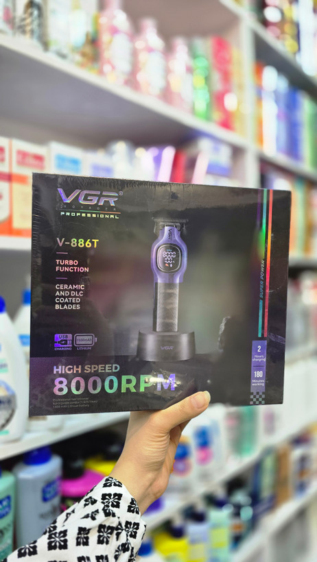 ریش تراش VGR V-886T چندکاره شارژی مناسب اصلاح صورت و بدن